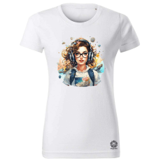 Magnolion Geek v7 női póló - 19 szín, XS-2XL