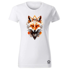 Magnolion Geometrikus róka v2 női póló - 19 szín, XS-2XL