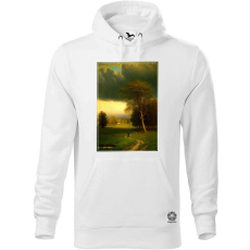 Magnolion George inness tájai v1 férfi pulóver - 19 szín, S-5XL