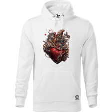 Magnolion Gépesített szív v2 férfi pulóver - 19 szín, S-5XL férfi pulóver, kardigán