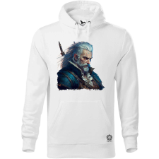 Magnolion Geralt portré férfi pulóver - 19 szín, S-5XL férfi pulóver, kardigán
