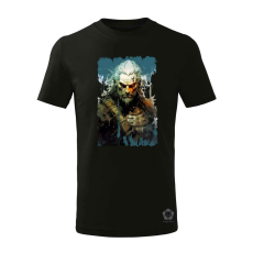 Magnolion Geralt portré v4 gyerek póló - 11 szín, 4-12 éves