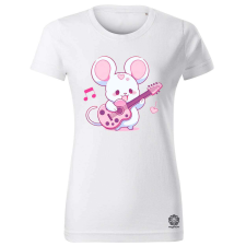 Magnolion Gitáros egér v2 női póló - 19 szín, XS-2XL női póló