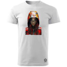 Magnolion Glitch tech fantázia v4 férfi póló - 19 szín, S-3XL férfi póló