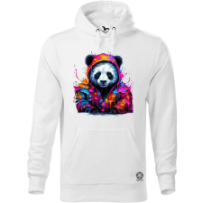 Magnolion Glitchart panda v1 férfi pulóver - 19 szín, S-5XL férfi pulóver, kardigán