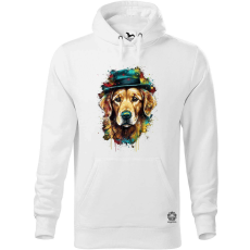 Magnolion Golden retriever v3 férfi pulóver - 19 szín, S-5XL