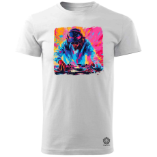 Magnolion Graffiti DJ v7 férfi póló - 19 szín, S-3XL
