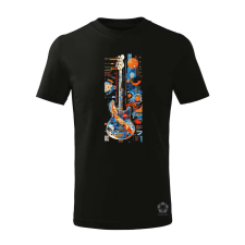 Magnolion Graffiti gitár v3 gyerek póló - 11 szín, 4-12 éves gyerek póló