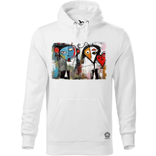 Magnolion Graffiti szerelem v1 férfi pulóver - 19 szín, S-5XL férfi pulóver, kardigán