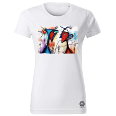 Magnolion Graffiti szerelem v3 női póló - 19 szín, XS-2XL
