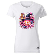 Magnolion Halloween matricák v5 női póló - 19 szín, XS-2XL női póló