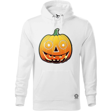 Magnolion Halloween sütőtök matrica v2 férfi pulóver - 19 szín, S-5XL férfi pulóver, kardigán