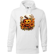 Magnolion Halloween tök v8 férfi pulóver - 19 szín, S-5XL