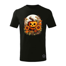 Magnolion Halloween tök v8 gyerek póló - 11 szín, 4-12 éves gyerek póló