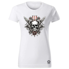 Magnolion Hazafi koponya v6 női póló - 19 szín, XS-2XL