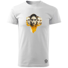 Magnolion Hexagon arcok v4 férfi póló - 19 szín, S-3XL