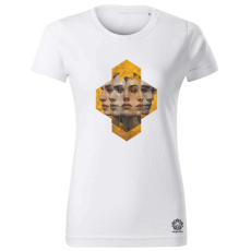 Magnolion Hexagon arcok v6 női póló - 19 szín, XS-2XL