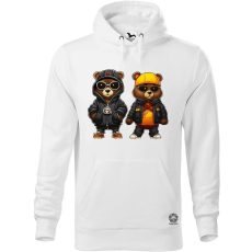 Magnolion Hip Hop medvék v5 férfi pulóver - 19 szín, S-5XL