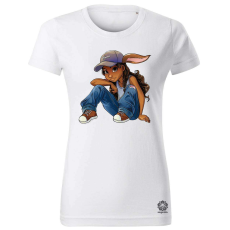 Magnolion Hip Hop nyuszi v8 női póló - 19 szín, XS-2XL