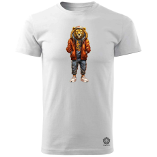 Magnolion Hiphop oroszlán v4 férfi póló - 19 szín, S-3XL