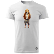 Magnolion Hiphop oroszlán v7 férfi póló - 19 szín, S-3XL férfi póló