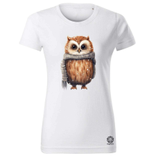 Magnolion Hó és bagoly v1 női póló - 19 szín, XS-2XL női póló
