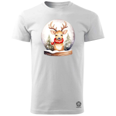 Magnolion Hógömb fantázia v7 férfi póló - 19 szín, S-3XL