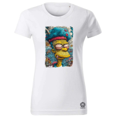 Magnolion Homér fanart v4 női póló - 19 szín, XS-2XL