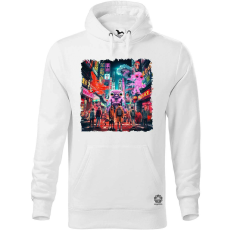 Magnolion Hongkong cyberpunk fantázia v3 férfi pulóver - 19 szín, S-5XL