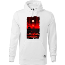 Magnolion Horror jelenet v6 férfi pulóver - 19 szín, S-5XL