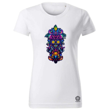 Magnolion Huichol mágikus idegenek v8 női póló - 19 szín, XS-2XL női póló