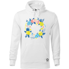 Magnolion Húsvéti koszorú v3 férfi pulóver - 19 szín, S-5XL férfi pulóver, kardigán