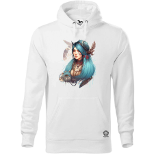 Magnolion Indián nő matrica v3 férfi pulóver - 19 szín, S-5XL férfi pulóver, kardigán