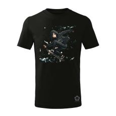 Magnolion Influenszer chibi lány v2 gyerek póló - 11 szín, 4-12 éves