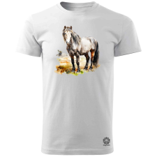 Magnolion Izlandi ló v5 férfi póló - 19 szín, S-3XL férfi póló