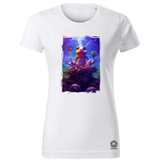 Magnolion Jóga béka v1 női póló - 19 szín, XS-2XL