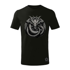 Magnolion Jörmungandr amulett v2 gyerek póló - 11 szín, 4-12 éves