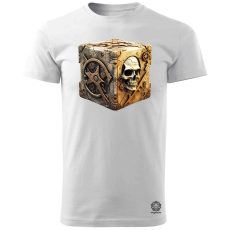 Magnolion Kalóz kocka v2 férfi póló - 19 szín, S-3XL