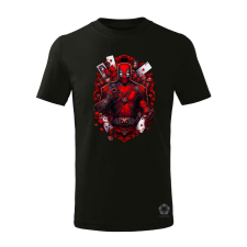 Magnolion Kártya fantázia Deadpool v2 gyerek póló - 11 szín, 4-12 éves gyerek póló