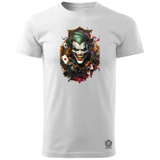 Magnolion Kártya fantázia Joker v2 férfi póló - 19 szín, S-3XL