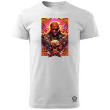 Magnolion Kártya fantázia Nick Fury v3 férfi póló - 19 szín, S-3XL férfi póló