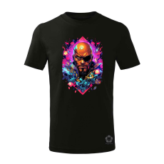 Magnolion Kártya fantázia Nick Fury v4 gyerek póló - 11 szín, 4-12 éves