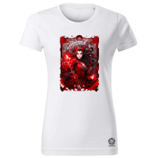 Magnolion Kártya fantázia Skarlát boszorkány v4 női póló - 19 szín, XS-2XL női póló