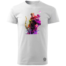 Magnolion Kártya fantázia Sólyomszem v3 férfi póló - 19 szín, S-3XL férfi póló