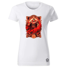 Magnolion Kártya fantázia Superman v3 női póló - 19 szín, XS-2XL