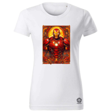 Magnolion Kártya fantázia Vasember v4 női póló - 19 szín, XS-2XL női póló
