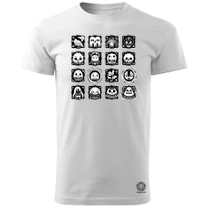 Magnolion Kawaii matrica tetoválások v3 férfi póló - 19 szín, S-3XL