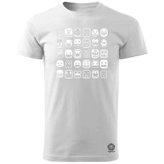 Magnolion Kawaii matrica tetoválások v6 férfi póló - 19 szín, S-3XL