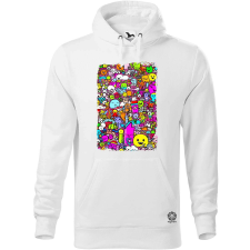 Magnolion Képzeletbeli barátok kollázs v3 férfi pulóver - 19 szín, S-5XL férfi pulóver, kardigán