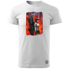 Magnolion Kibernetikus Ronin v1 férfi póló - 19 szín, S-3XL